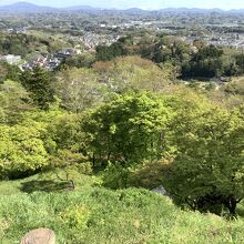 天守台からの眺め