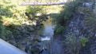 上流はほんの小川