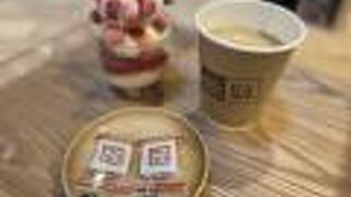 妻籠宿にあるお洒落カフェ