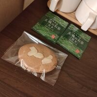 焼き菓子とお茶、嬉しいですね