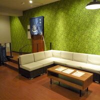 地下１階　大浴場前の湯上りスペース