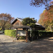 園内にあった農作業の体験館。公園にこうゆうのがあるのは素敵