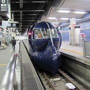 ラピートが停車していました