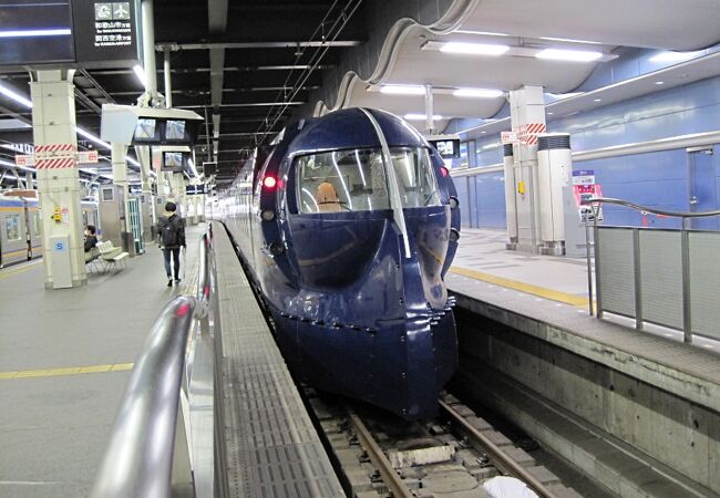 ラピートが停車していました