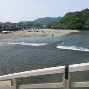 県内一番の大河