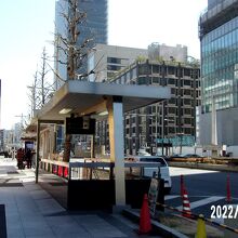 外掘り通りからの景観です。