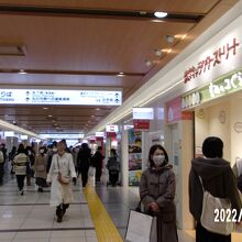 通りの様子です。