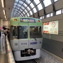 井の頭線の電車