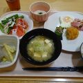 嬉しい朝食、ねまがりだけを食す！