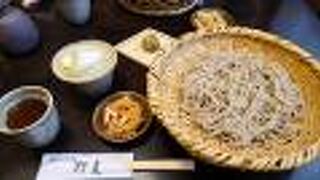 おいしいざるそば！