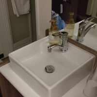 洗面は最小限な造りです