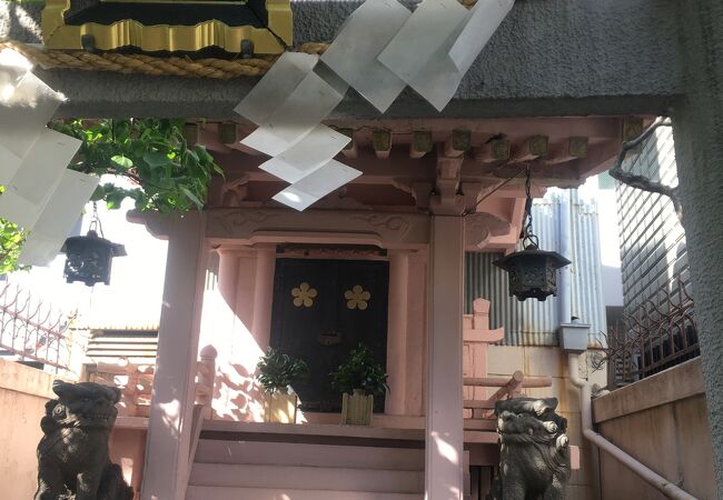 旧加賀藩前田家の屋敷内神社