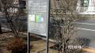 今は橋はないです。外堀通りになっています。