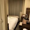 ホテル京阪の中でも部屋は狭かったです
