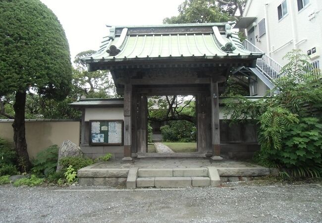 鎌倉では珍しく後北条と平家ゆかりのお寺