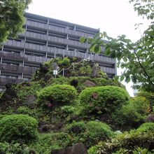 成子天神社富士塚