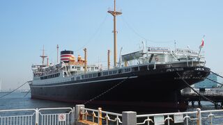 山下公園の埠頭に