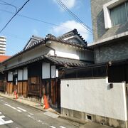 堺の伝統的な町屋です。
