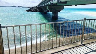 通行料無料の宮古島と伊良部島を繋ぐ橋