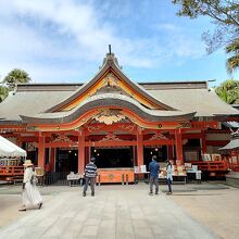 こちらで参拝します