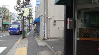 下赤塚駅から北に延びる通りです。