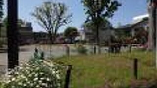 公園では家族連れが楽しそうに遊んでいました。