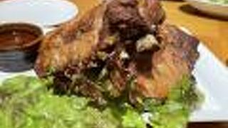 バックリブおすすめです