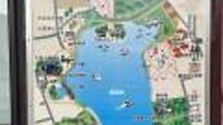 自然豊かな洗足池公園