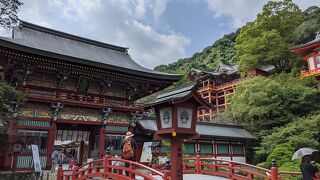 迫力のある神社