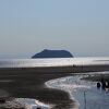 きれいな海岸です。