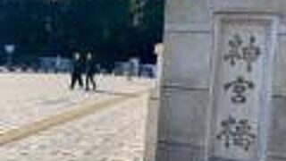 明治神宮への橋