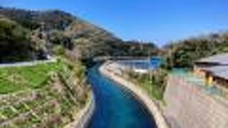 西ノ島の小さな運河