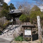 ゆっくりと参拝できるお寺