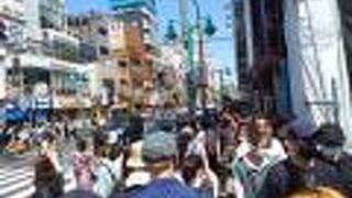 GWは物凄い人出