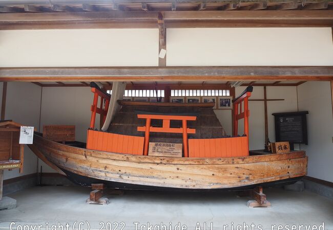 補陀洛山寺と浜の宮王子のスタンプ設置場所