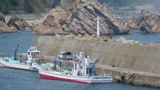 あまちゃんで有名になった小袖海岸に行きました。