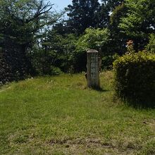 ここが城跡