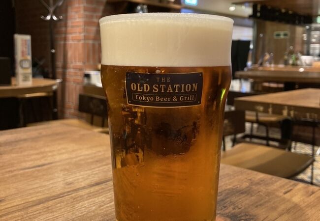 東京駅直結のビアホール！肉・ソーセージそして生ビール