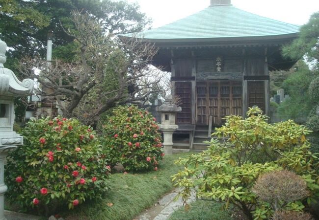 季節の花が咲く永勝寺