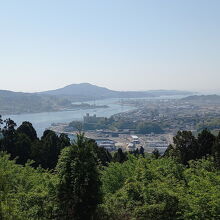 安波山からの眺め