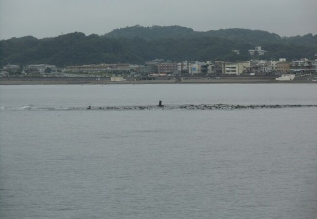 島は干潮時のみ姿を現わす、国指定史跡