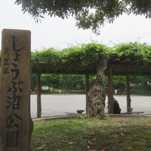 公園入口