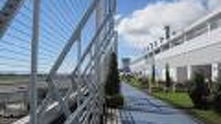 見どころが多い展望デッキです。