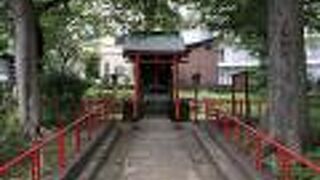 ここにも渋沢栄一ゆかりの神社が残っています