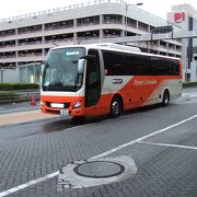 羽田空港から乗り換えなしで快適