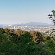 春日山城跡 日本100名城 山頂からの景色は最高