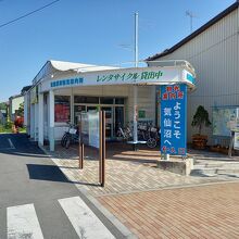 観光案内所の様子です