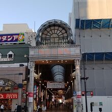 アーケードになってます