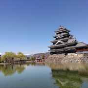 春の訪れと国宝松本城