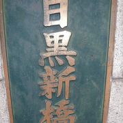 目黒新橋は、目黒川に架かっている橋で、ＪＲ目黒駅と等々力の間を結ぶ幹線道路が走っています。